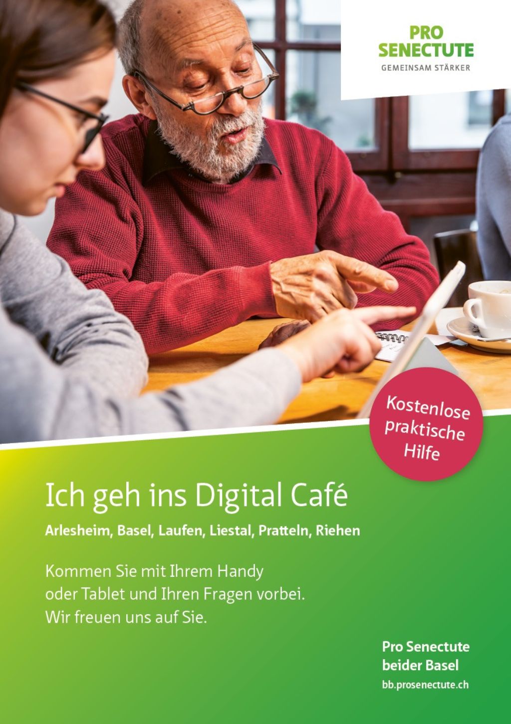 Titelblatt Broschüre Digital Café