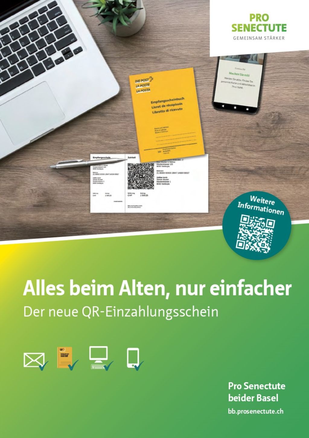 Titelblatt Broschüre Alles beim Alten, nur einfacher