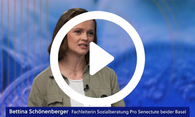 Bild von Bettina Schönenberger, Fachleiterin Beratung, beim Interview auf TeleBasel
