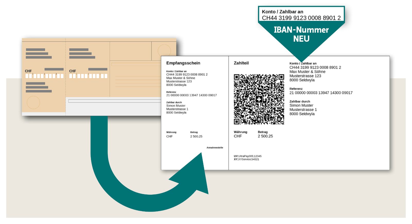 Anleitung Anwendung QR-Einzahlungsschein.